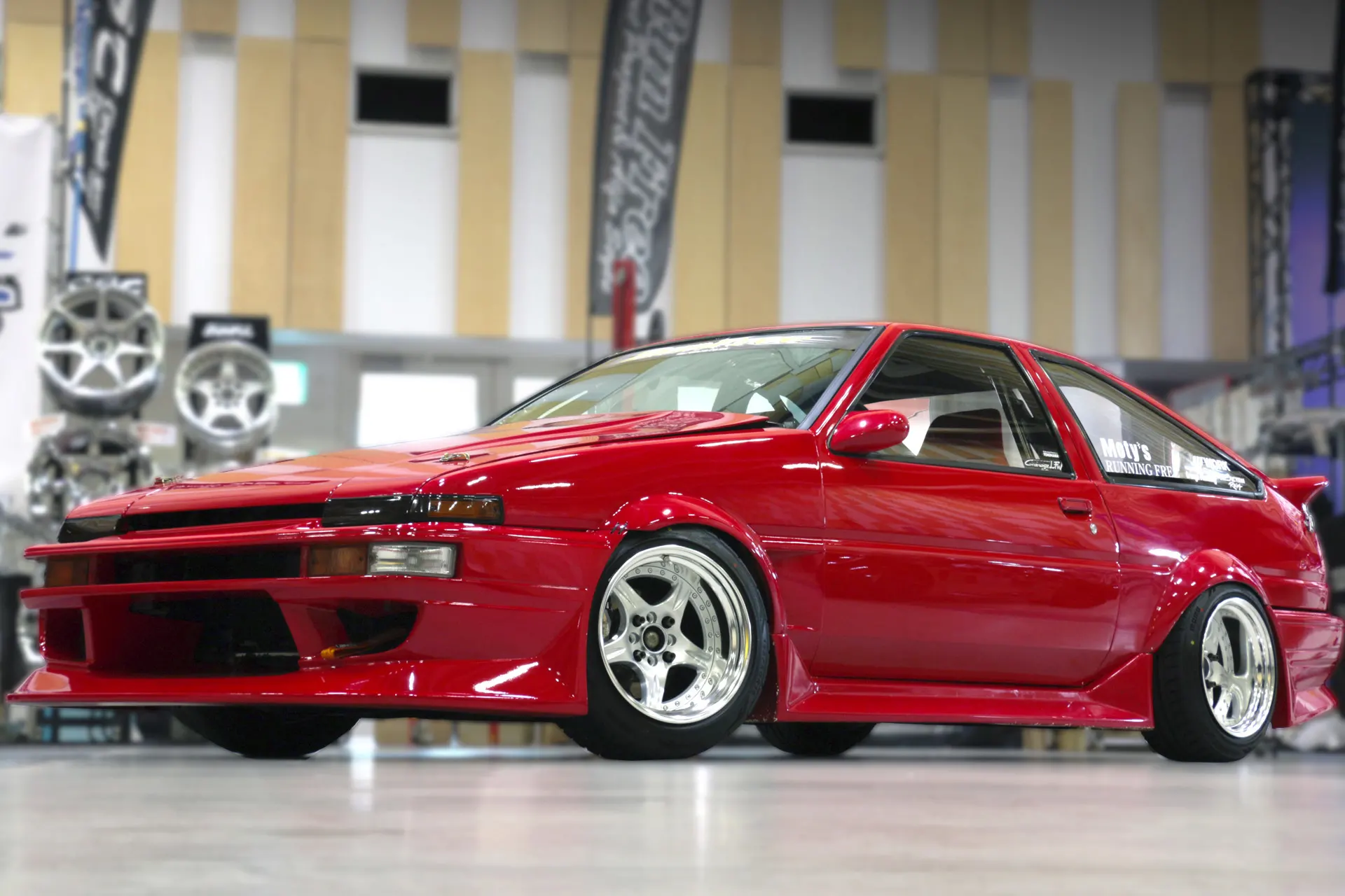 CSTデーモンキャンバー装着4